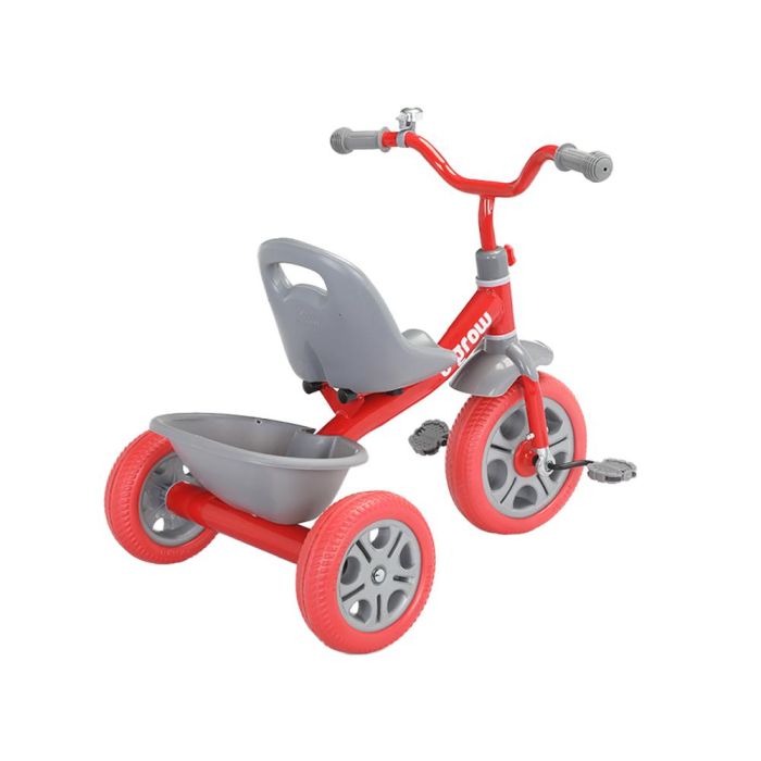 Tricicleta cu pedale, rosie, U-Grow [5]