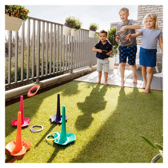 Triplet, jucarie multifunctionala pentru nisip, galben [5]