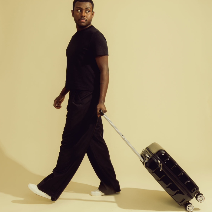 Troler cu roti 360  , Infinity, Black [2]