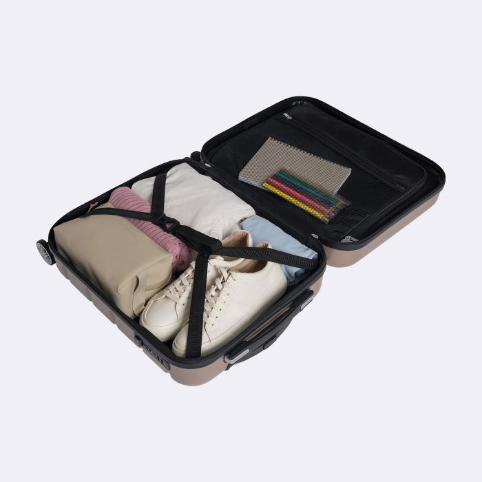 Troler cu roti 360  , Infinity, Champagne [7]