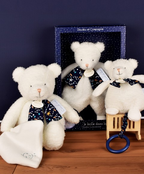 Ursulet muzical Doudou® CLAIR DE LUNE, 17 cm [6]