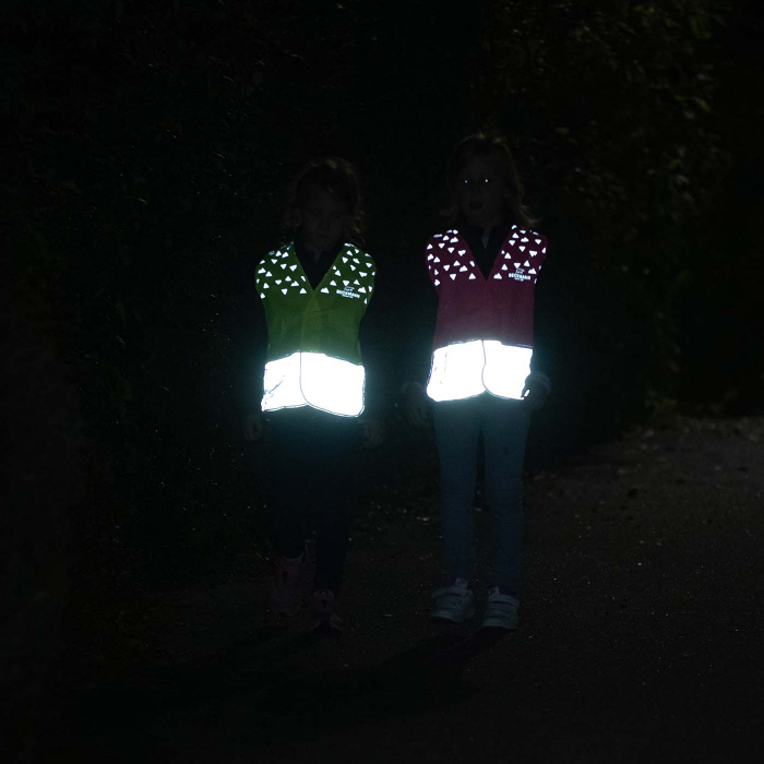 Vesta reflectorizanta B-SEEN  SAFE, roz [6]
