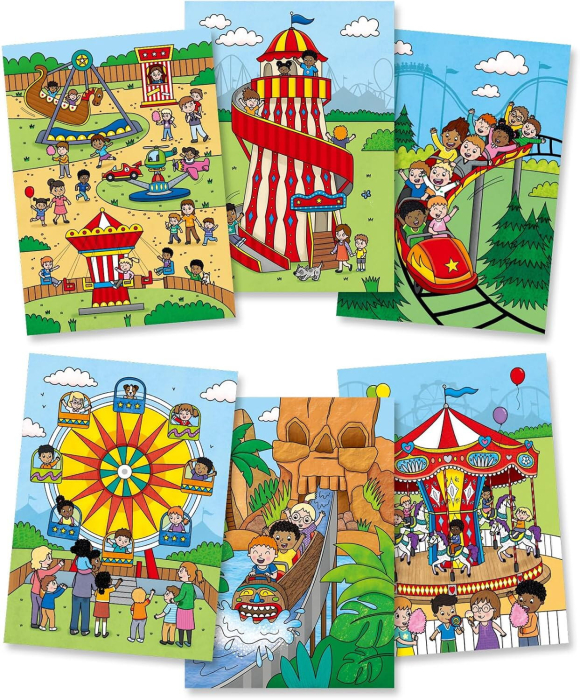 Water Magic: Carte de colorat Parcul de distractii [2]