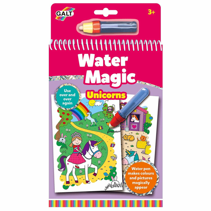 Water Magic: Carte de colorat Unicorni [1]
