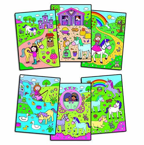 Water Magic: Carte de colorat Unicorni [5]