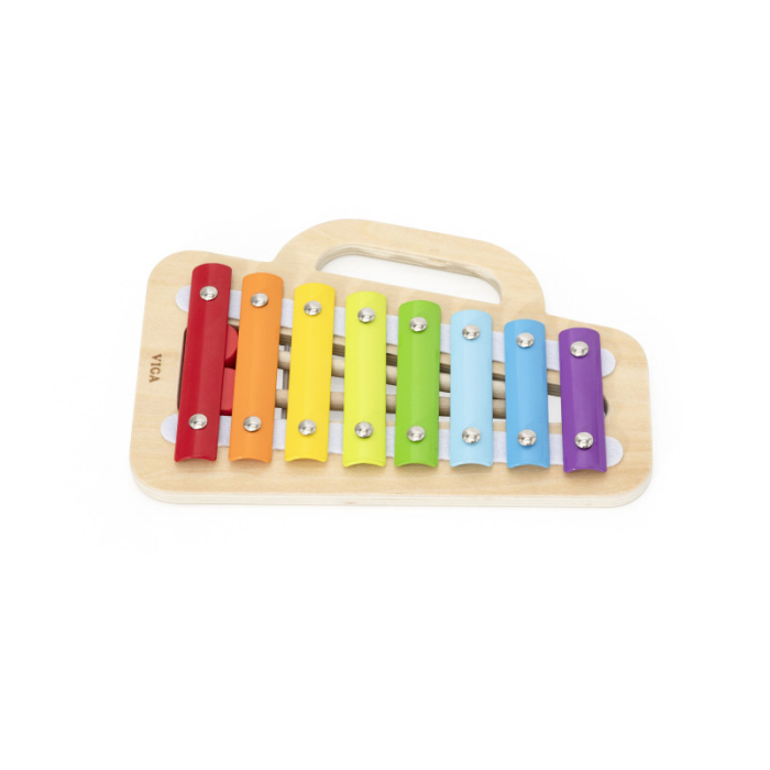 Xilofon din lemn colorat, Viga [3]