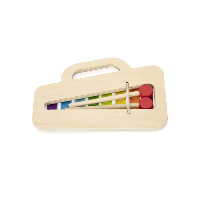 Xilofon din lemn colorat, Viga [3]