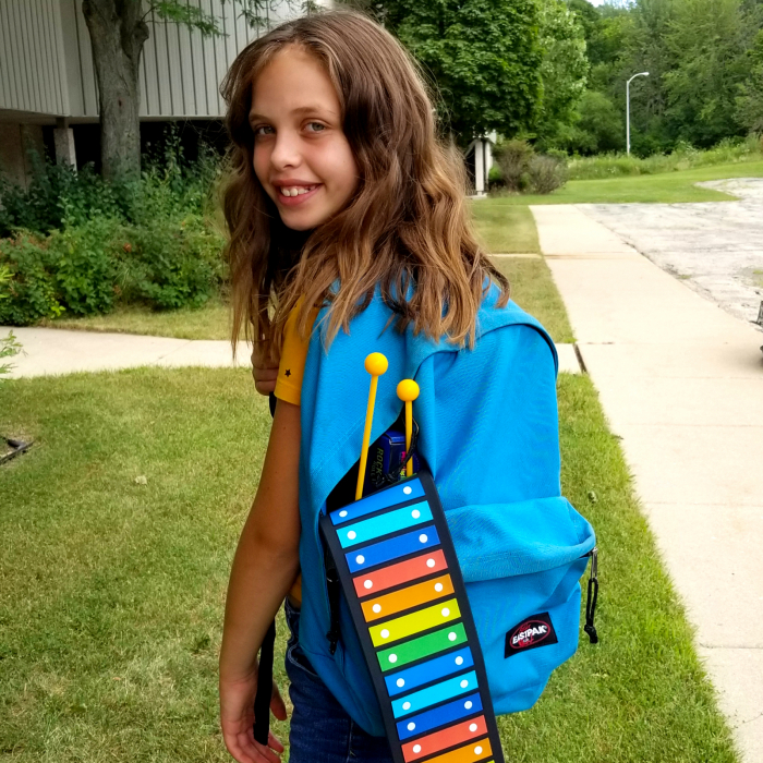 Xilofon rainbow pentru copii - ROCK AND ROLL IT [2]