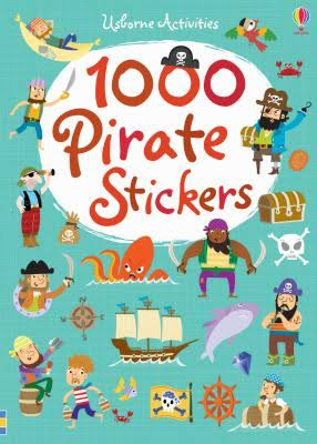 Halloween - 1000 Pirate Stickers