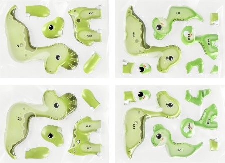 Abtibilduri 3D - Dinozauri [5]