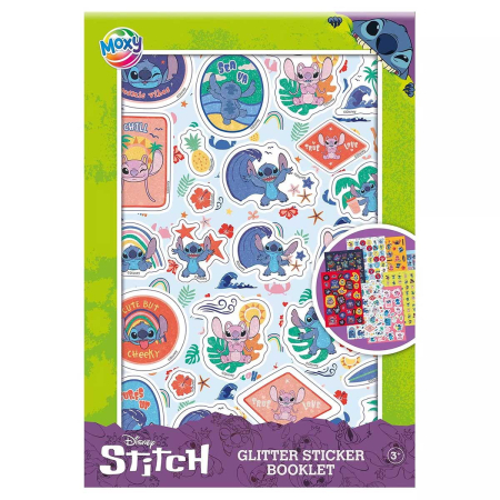 Noutati - Abtibilduri cu sclipici - Stitch