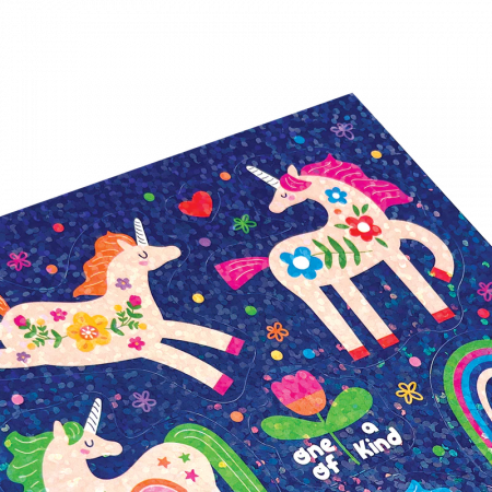 Abtibilduri holografice cu sclipici Stickiville Magical Unicorns [1]