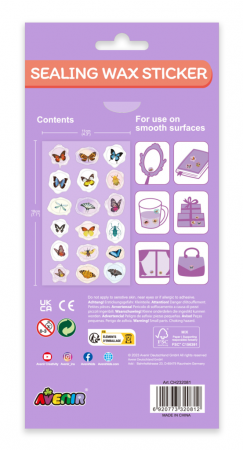 Abtibilduri imitatie sigiliu - Insecte, colectia Creatii Naturale [4]