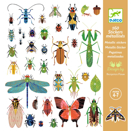 Abtibilduri metalice Microcosmos, Djeco [0]