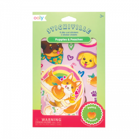 PROMOȚII - Abtibilduri parfumate - Stickiville Puppies and Peaches