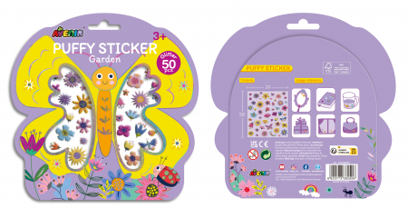 Abtibilduri pufoase 3D - Gradina [3]