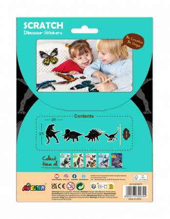 Abtibilduri razuibile - Dinozauri, colectia Creatii Naturale [1]