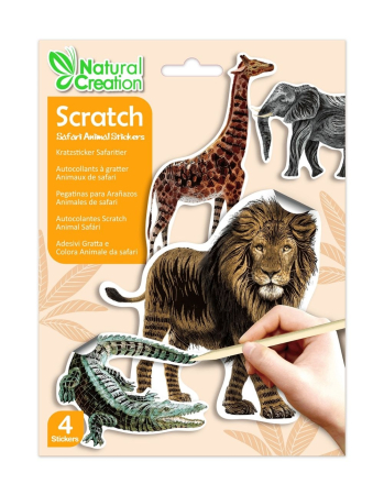 Varsta - Abtibilduri razuibile - Safari, colectia Creatii Naturale