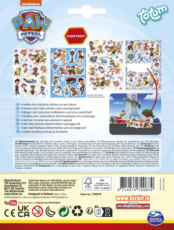 Abtibilduri repozitionabile Paw Patrol [3]