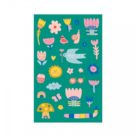 Abtibilduri vinil Stickiville Garden of Love [2]