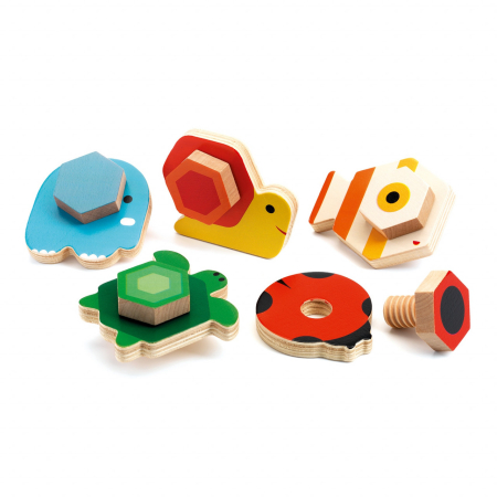 Animale cu surub, TournaBasic Djeco [0]