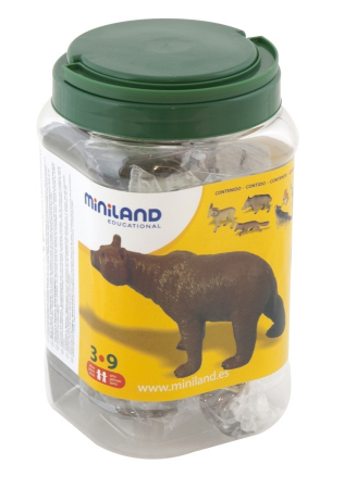 Animale din padure Miniland 8 figurine [2]