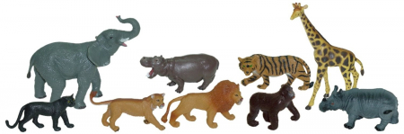 Animale salbatice set de 9 figurine - Miniland [0]