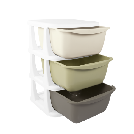 Ansamblu depozitare cu 3 sertare [0]