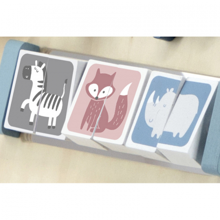 Antemergator gri cu activitati tip Montessori, PolarB, Viga [4]