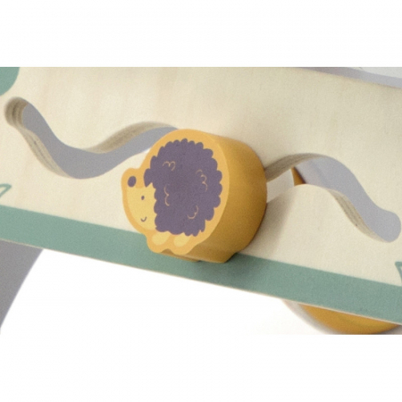 Antemergator gri cu activitati tip Montessori, PolarB, Viga [5]