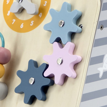 Antemergator gri cu activitati tip Montessori, PolarB, Viga [2]