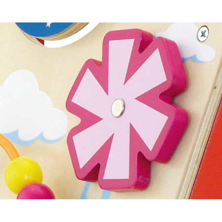 Antemergator rosu cu activitati tip Montessori [4]