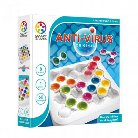 Smart Games - Anti-Virus, joc de logica cu 60 de provocari, 8+ ani [0]