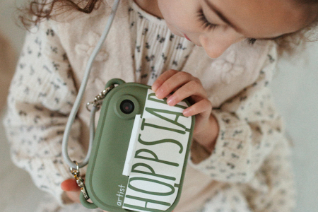 Aparat foto digital pentru copii cu functie de  printare instant- Hoppstar Artist Green [2]