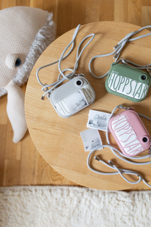 Aparat foto digital pentru copii cu functie de  printare instant- Hoppstar Artist Pink Blush [6]