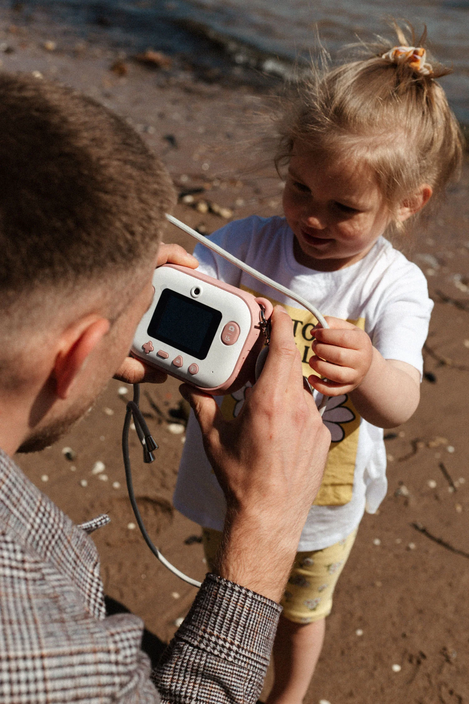 Aparat foto digital pentru copii cu functie de  printare instant- Hoppstar Artist Pink Blush [10]