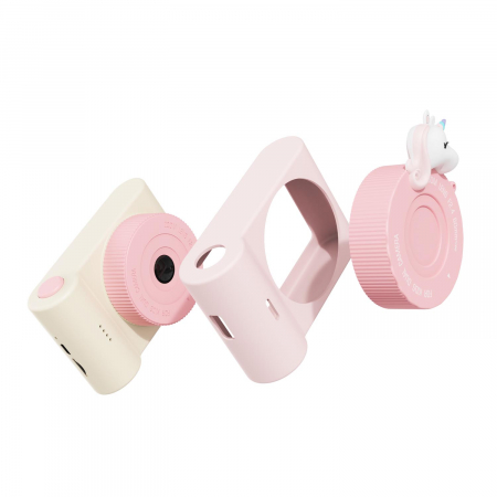 Aparat foto video digital pentru copii, cu ecran tactic si camera selfie, Urban Zoo - Unicorn [6]