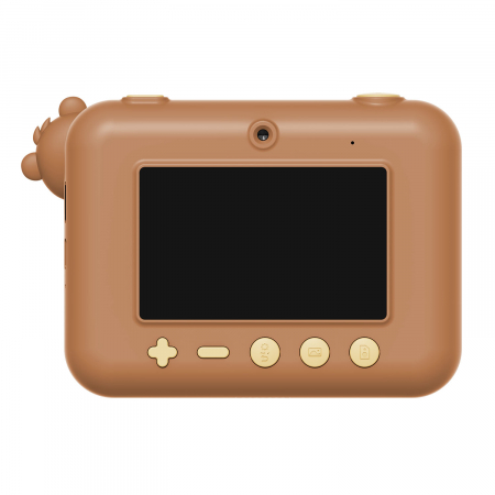 Aparat foto video digital pentru copii cu functie de printare instant Zoo print - Bear [2]