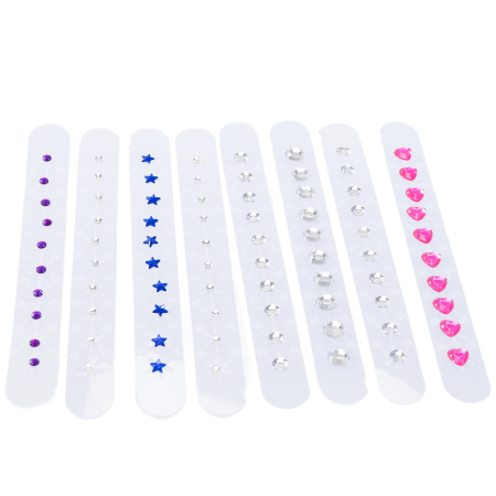 Set creativ cu aplicator multifuncțional de cristale și pietre decorative - Pink It Crystalizer [6]