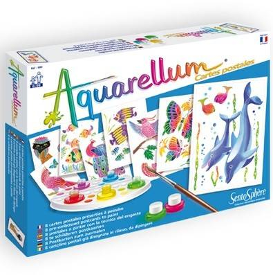 Jucarii creative - Aquarellum - Carti Postale Animale