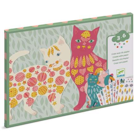 Lucru Manual - Atelier creativ cu pisici, Djeco