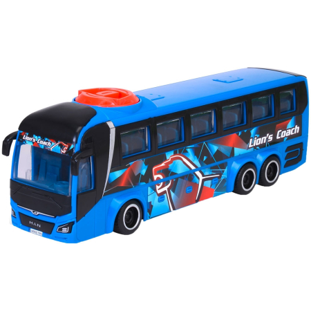 Autobuz Dickie Toys MAN Lion's Coach 26,5 cm albastru [0]