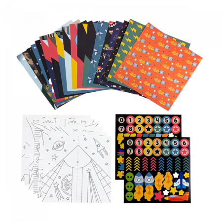 Avioane de hartie - 24 modele, set creativ DIY [5]