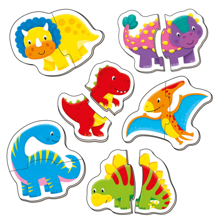 Baby Puzzle: Dinozauri (2 piese) [2]
