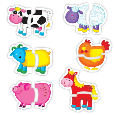 Baby Puzzle: Ferma (2 piese) [5]