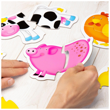 Baby Puzzle: Ferma (2 piese) [3]