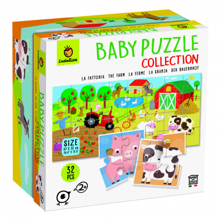 Jucarii Educative - Baby Puzzle - Ferma