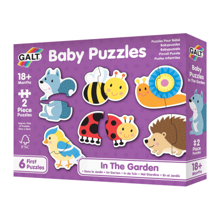 Baby puzzle: In gradina (2 piese) [2]