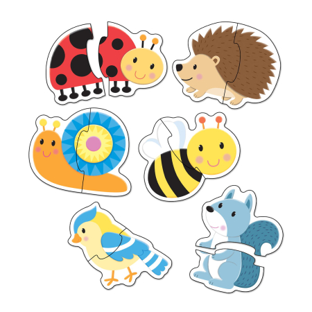 Baby puzzle: In gradina (2 piese) [3]