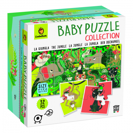 Jucarii Educative - Baby Puzzle - Jungla